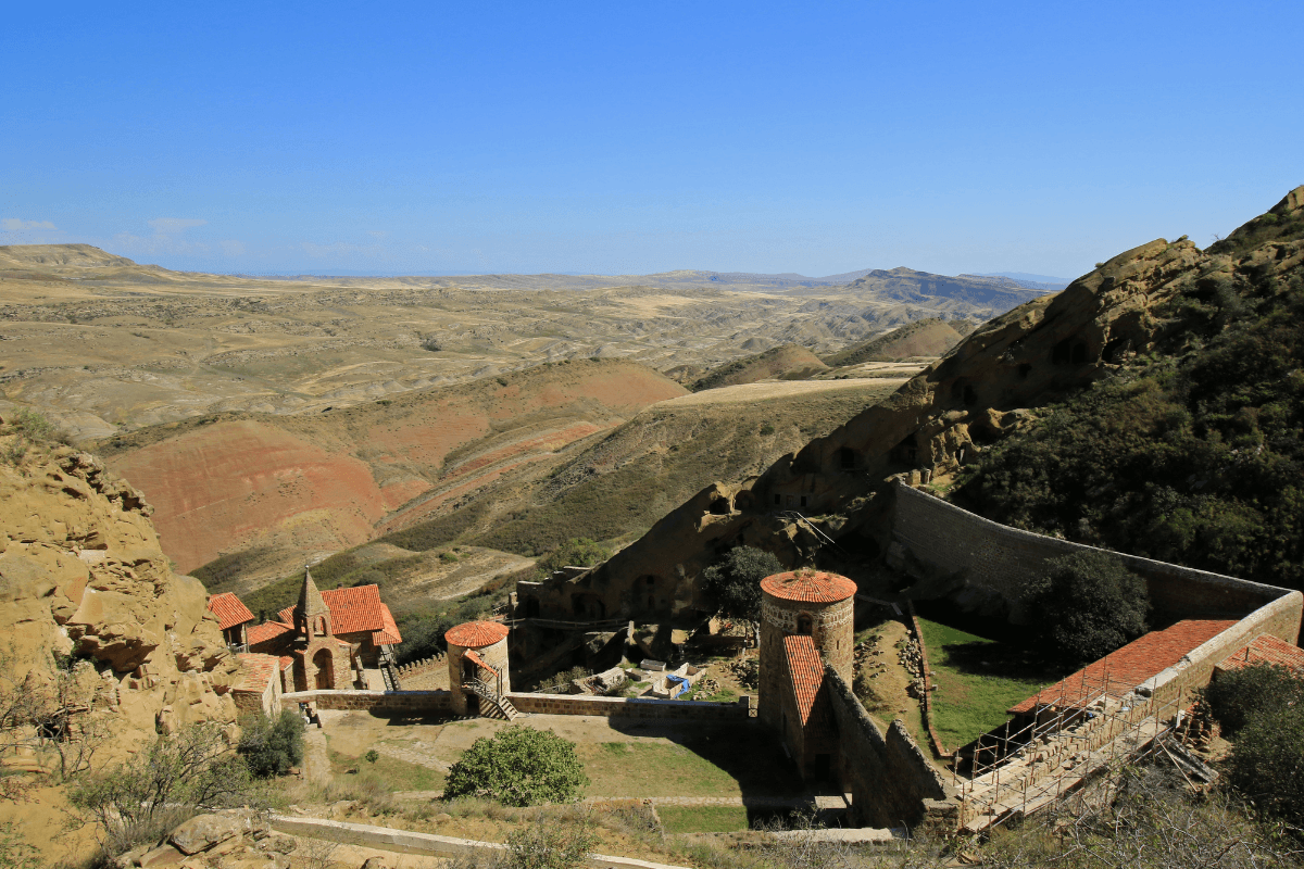 10 Tage Rundreise Georgien Kloster David Gareja