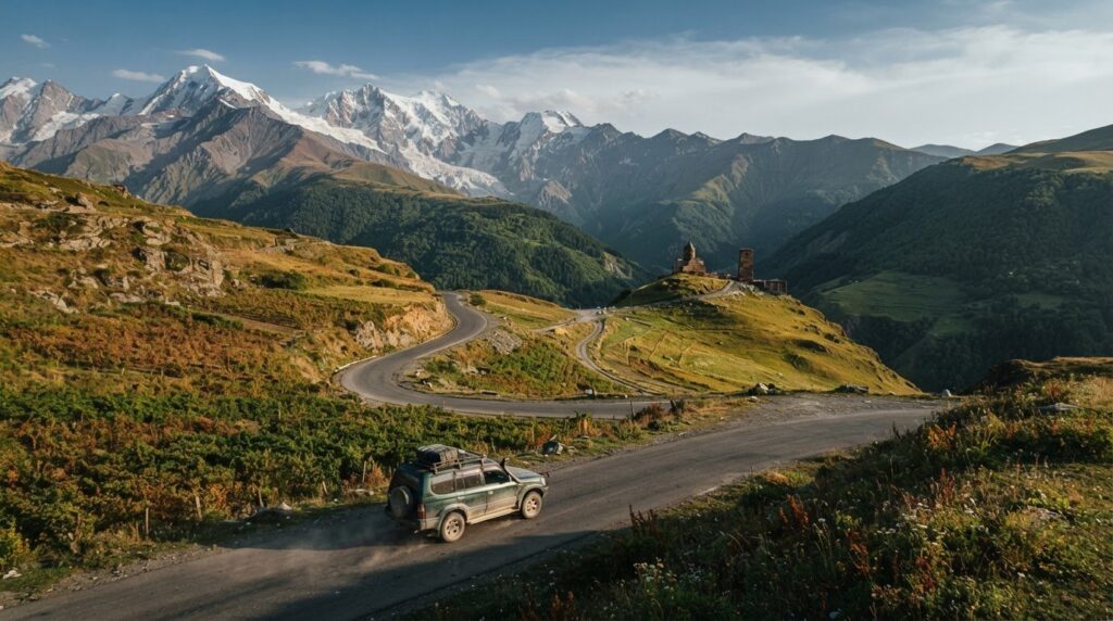 Georgien individuell reisen: Route, Reisezeit und Fahrerwahl